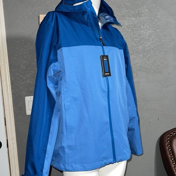 - Swiss Tech Men's Rain Jacket Up to Size L 42/44 - Picture 2 of 12